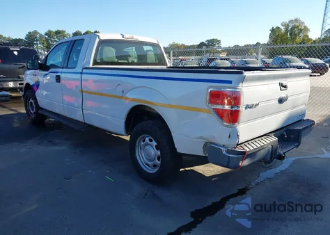 2013 Ford F-150 Xl из США, поврежденный, VIN 1FTFX1CFXDKE12724